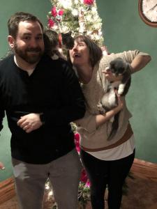 Our attempt at a family Christmas photo